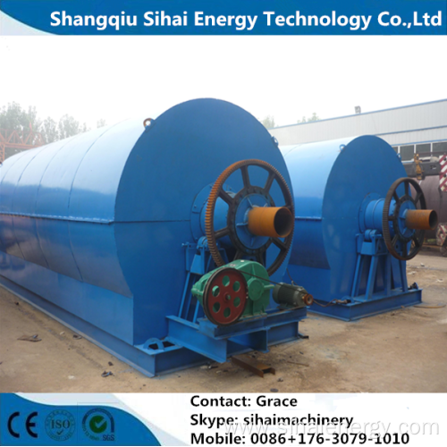 Waste Tire Recycling Plant With ISO